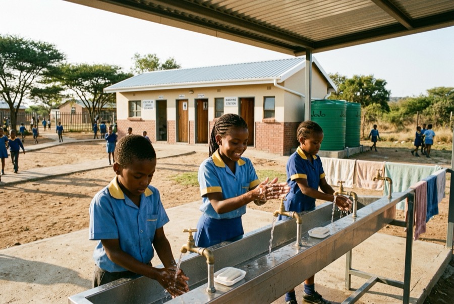 Learners benefitted from health and sanitation project — Adopt-a-School Foundation