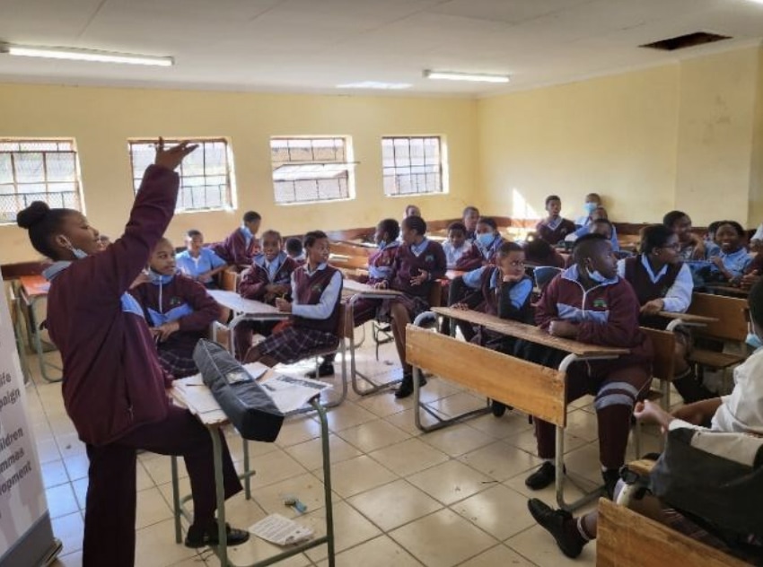 Health, Sanitation and Sexuality Education Projects at Meriti and Boitekong Secondary Schools