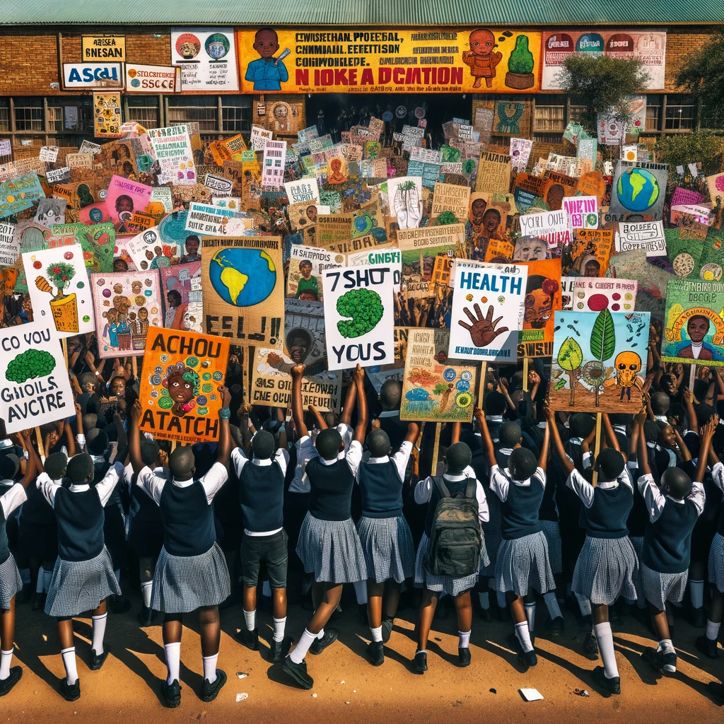Learners Participated in Awareness Campaigns: Engaging in awareness campaigns, learners advocate for critical issues affecting their communities and the environment, fostering a sense of responsibility and activism.